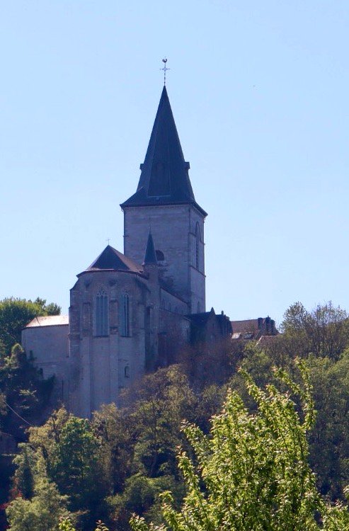 Vue sur l'église de Limbourg