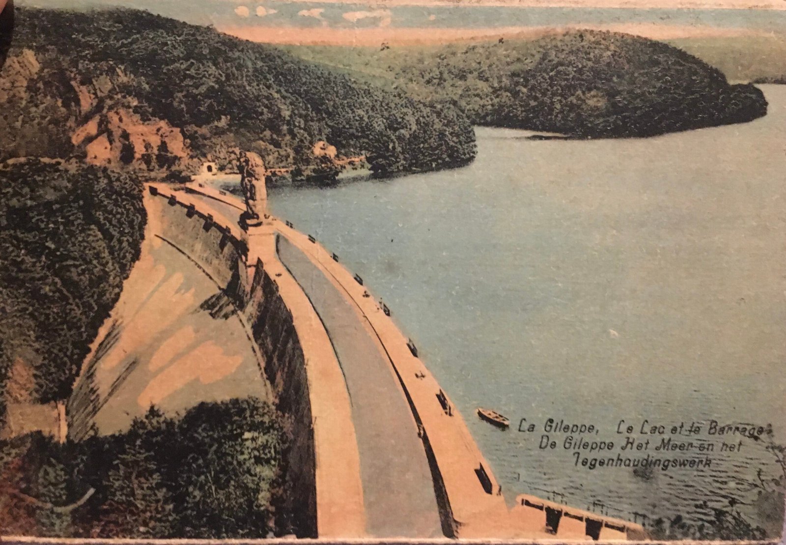 Vue sur le Gileppe